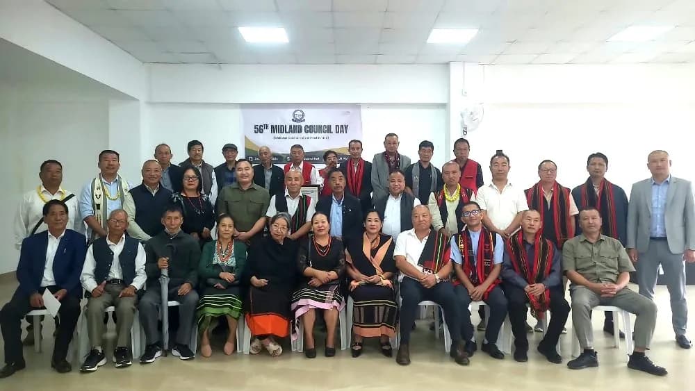 Residents observe 56th Midland Council Day in Kohima
