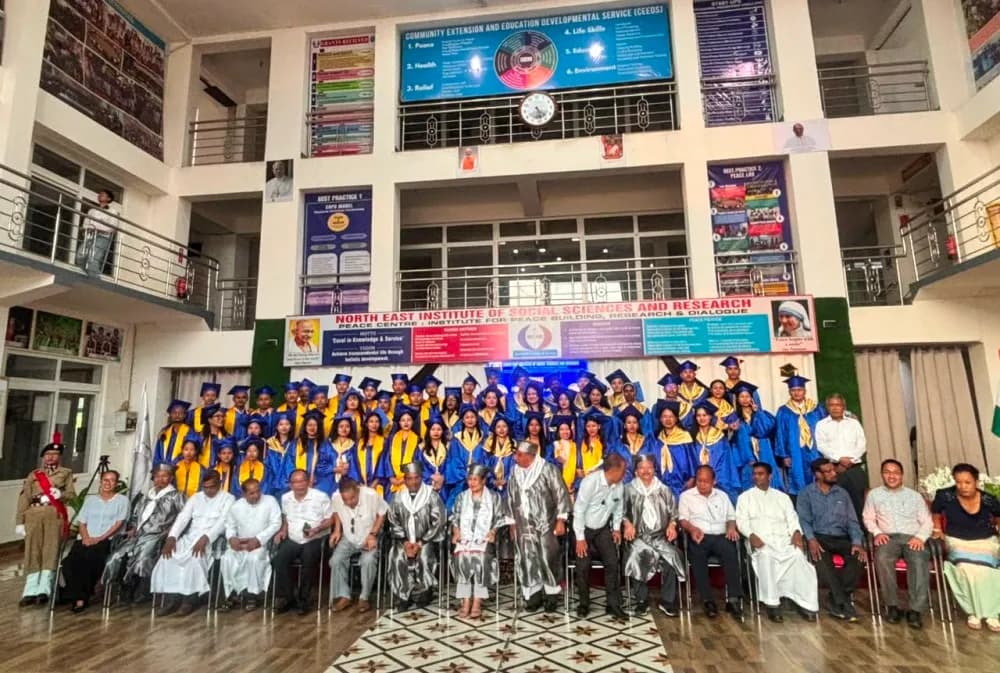 NEISSR holds 11th graduation day in Chümoukedima