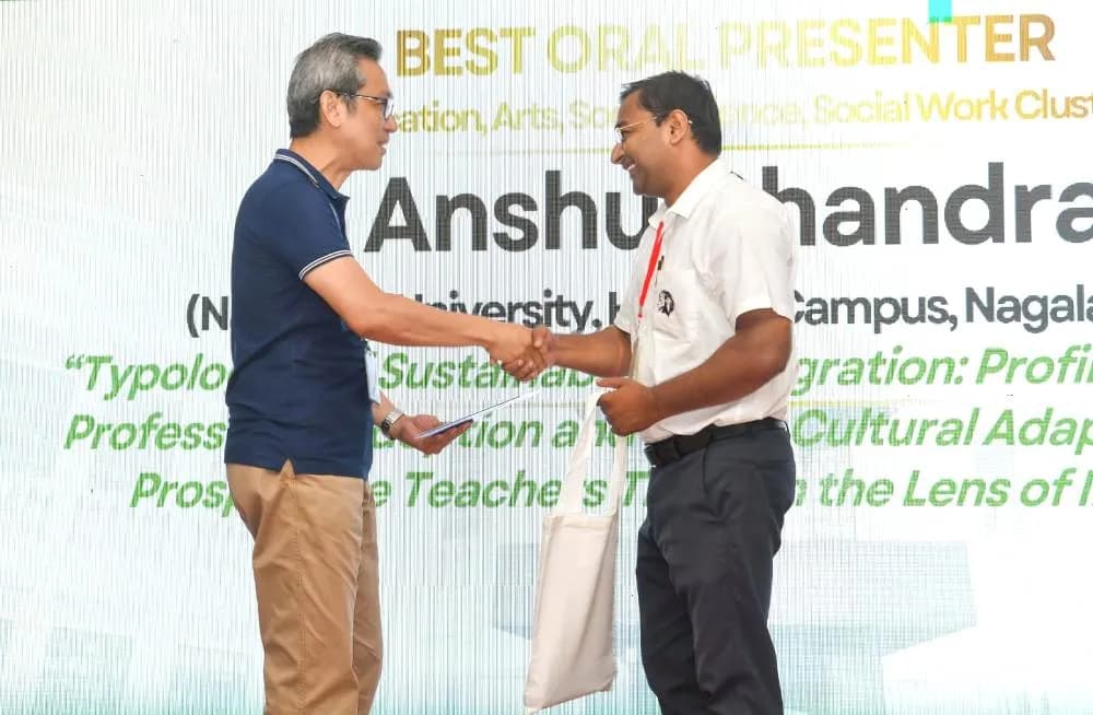 Nagaland University scholars win best presenter awards