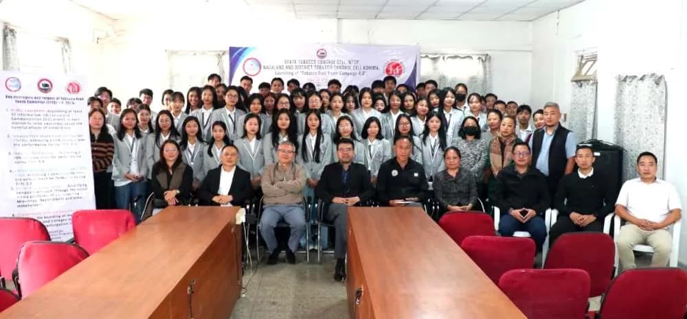 Nagaland launches Tobacco-Free Youth Campaign 4.0