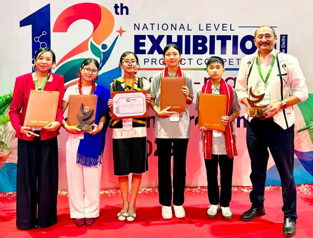 Nagaland student among top 60 in INSPIRE-MANAK