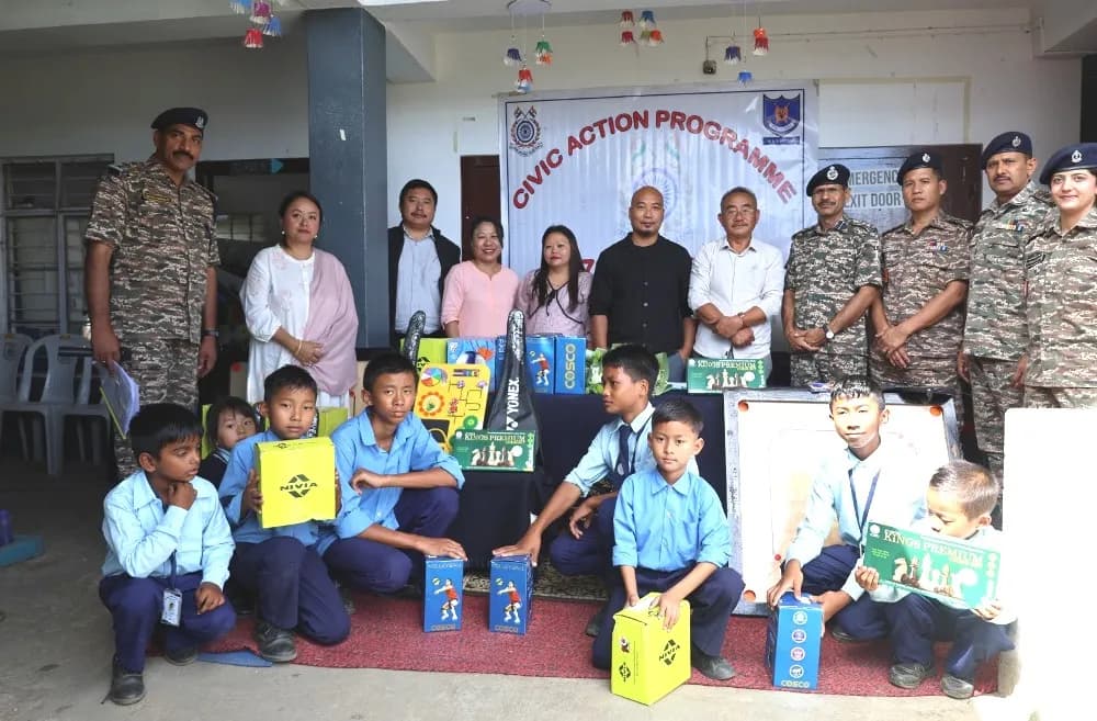 78 Battalion CRPF conducts civic action programme in Kohima