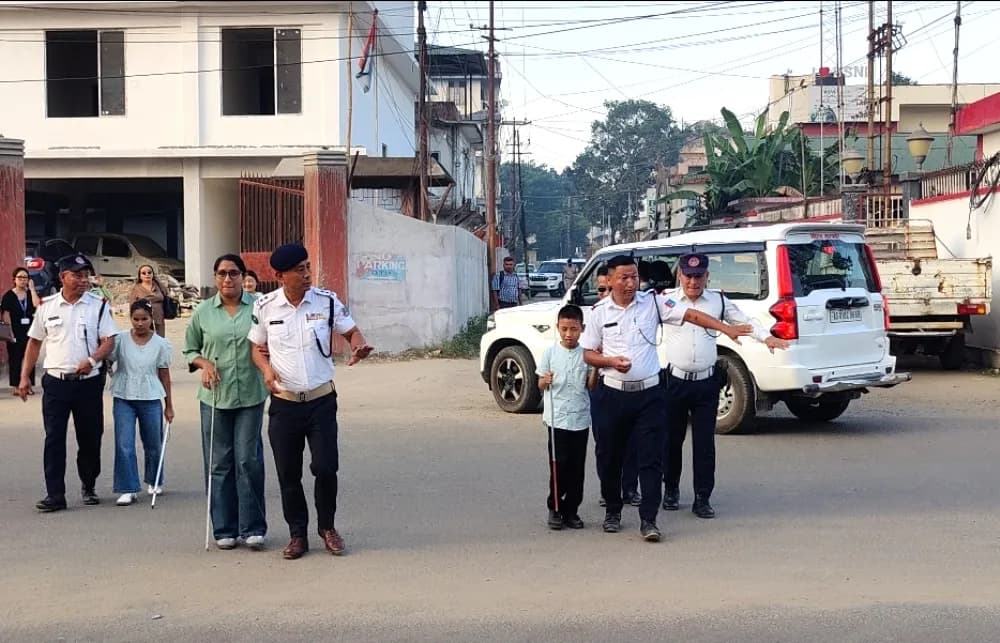 ‘Vehicles don’t respect our white canes’: Visually impaired residents flag road dangers in Dimapur