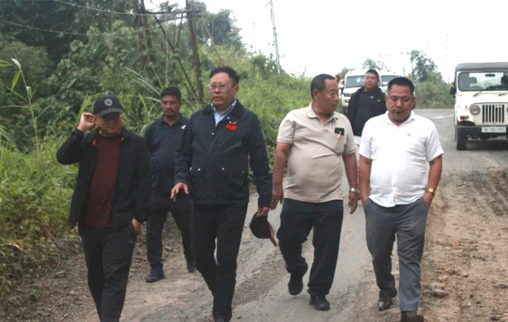 Principal Secretary reviews key projects in Mokokchung