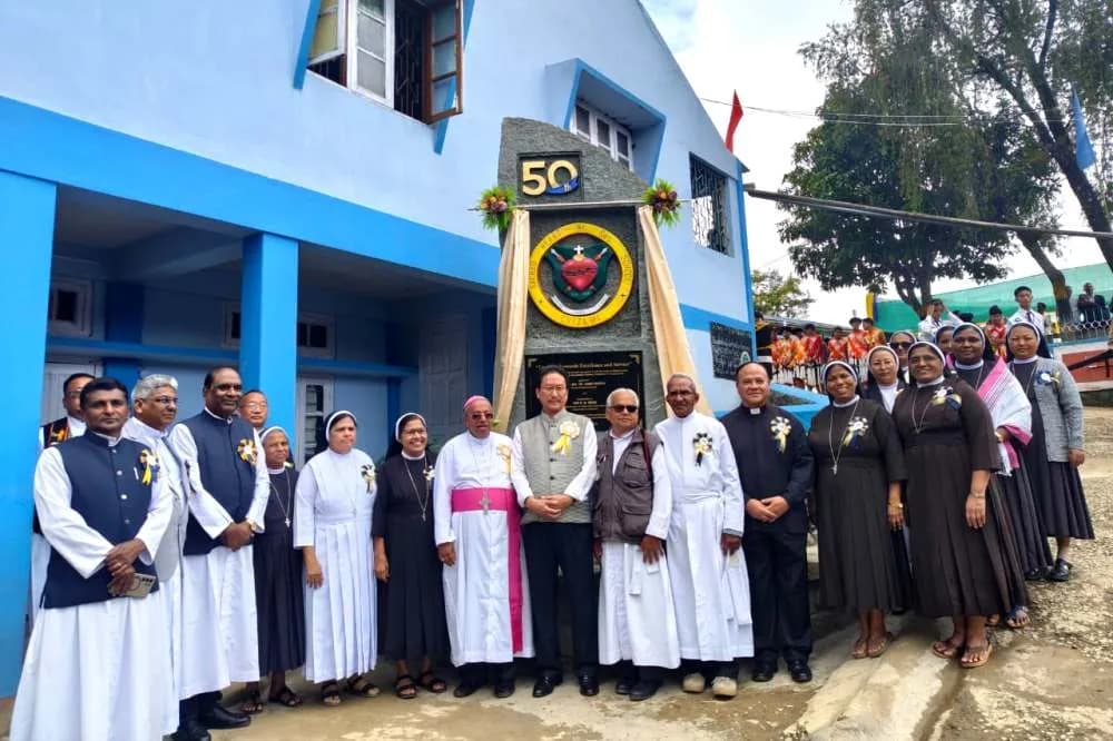 Sacred Heart Higher Secondary School Chizami celebrates golden jubilee