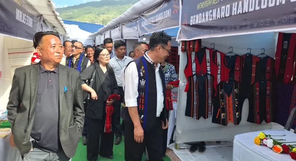 State Handloom Expo 'Hathkargha Mela' opens in Wokha