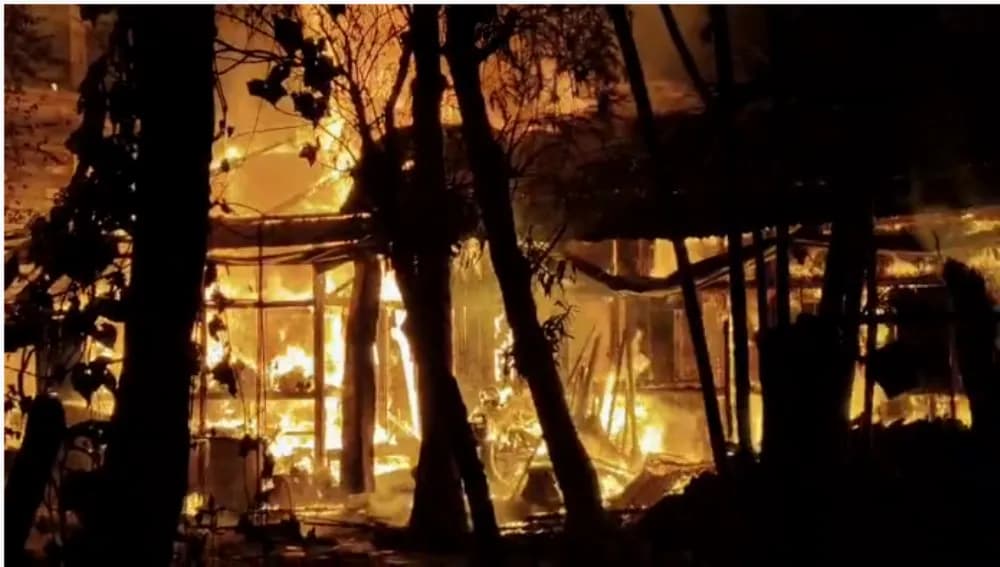 Dimapur: Thatch house gutted in Kuda village fire