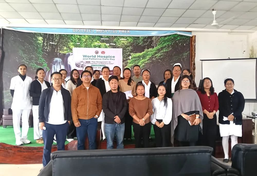 World Hospice and Palliative Care Day observed across Phek