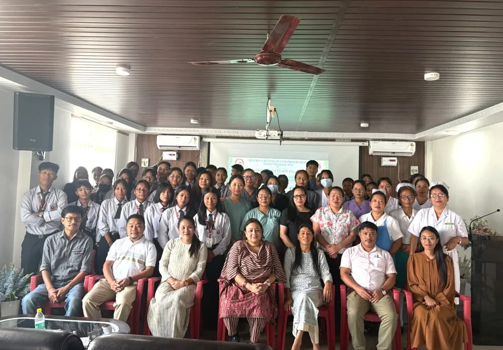 World Mental Health Day observed in Mon, Dimapur