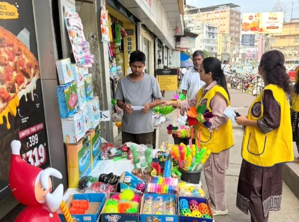Lions Club of Dimapur Elite marks World Sight Day